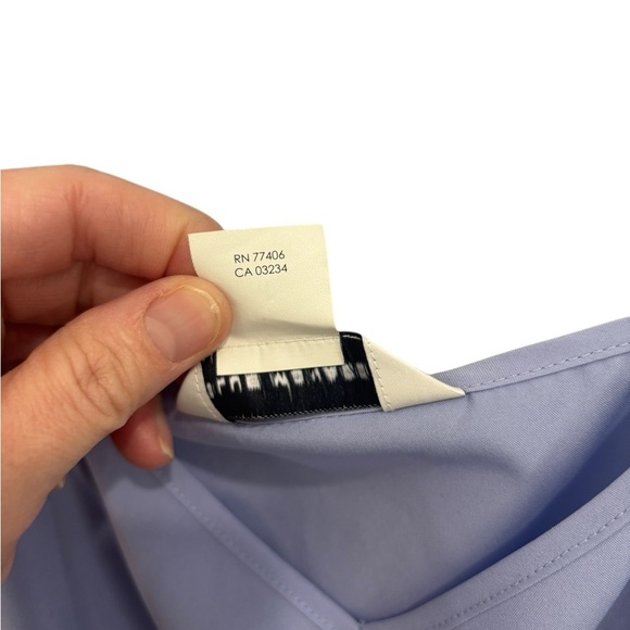 Club Monaco Women's Silk Slip Mini Dress Lavender Purple Lightweight Size 00 - Picture 4 of 9